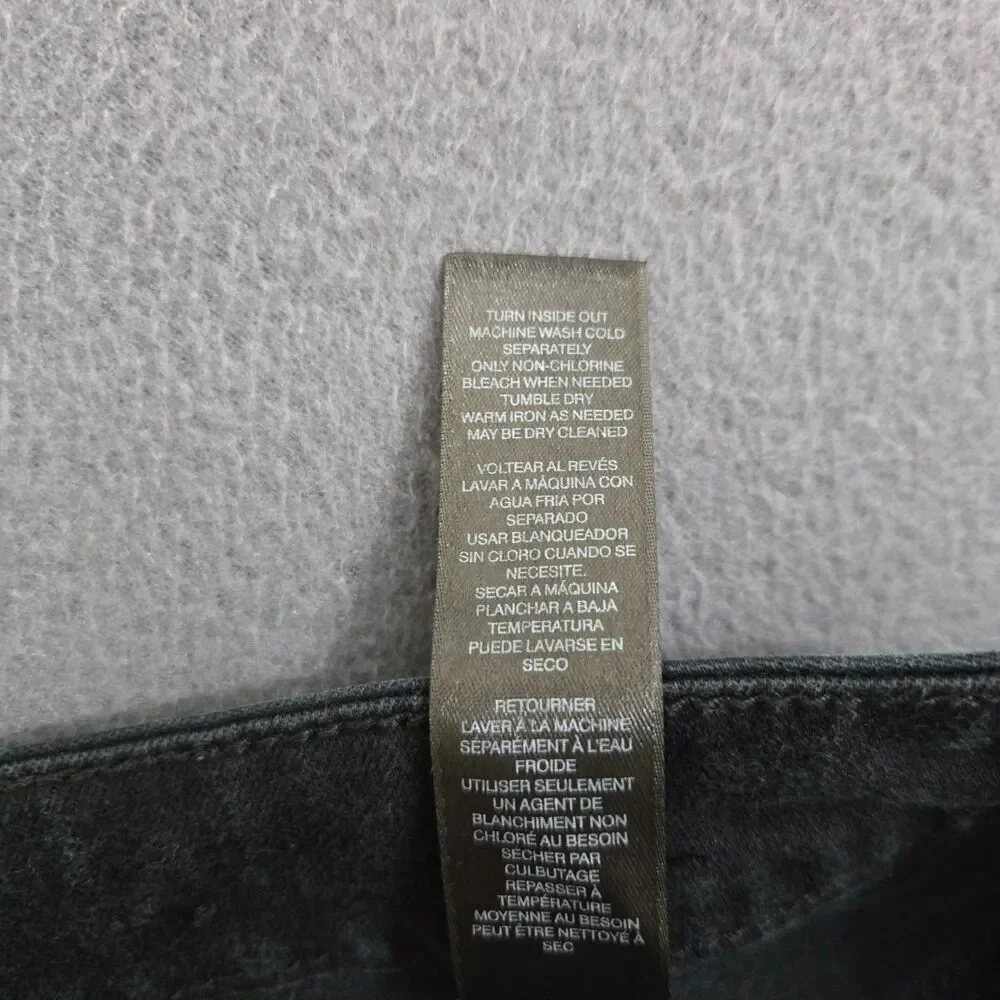Chico's Women 1 US 8 Short Black The So Slimming Slim Mid Rise Jean